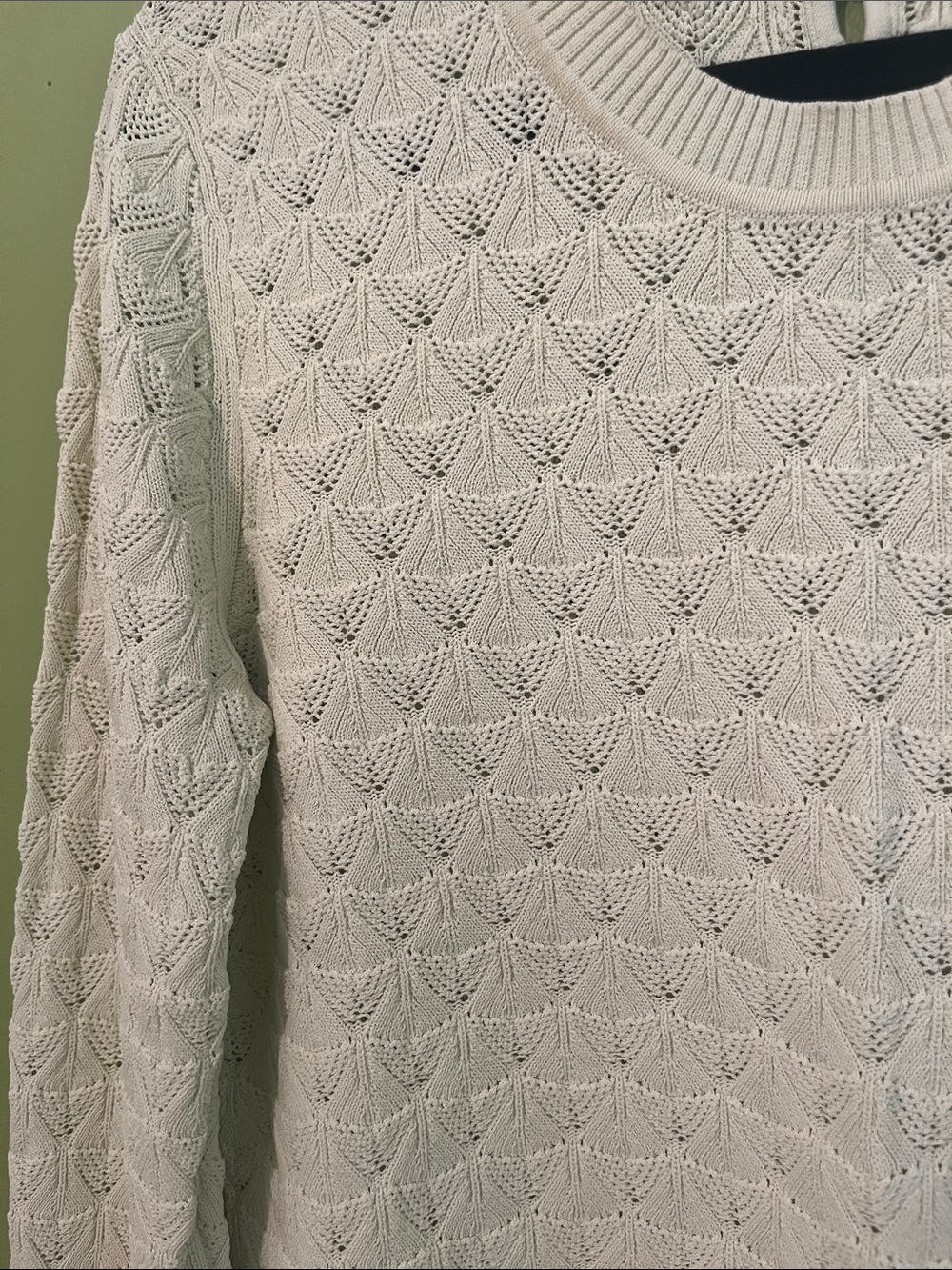 Club Monaco Light Green Summer Sweater - Picture 3 of 8